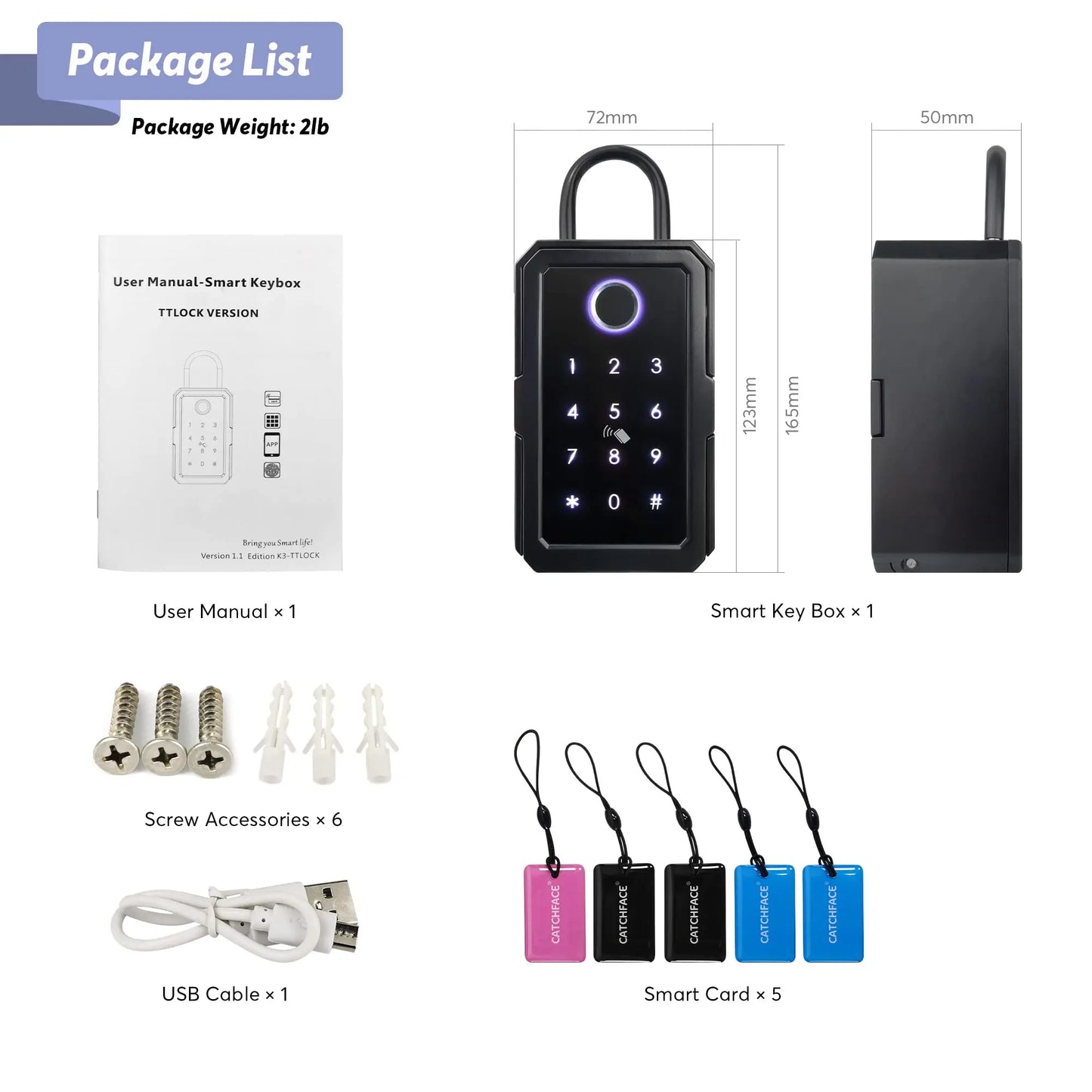 Safetouch Multi-Access Smart Key Storage Box