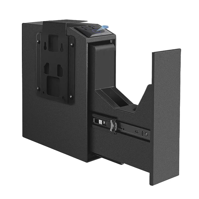 Safetouch Multi-Access Mountable Smart Handgun Safe with Blue LED Light