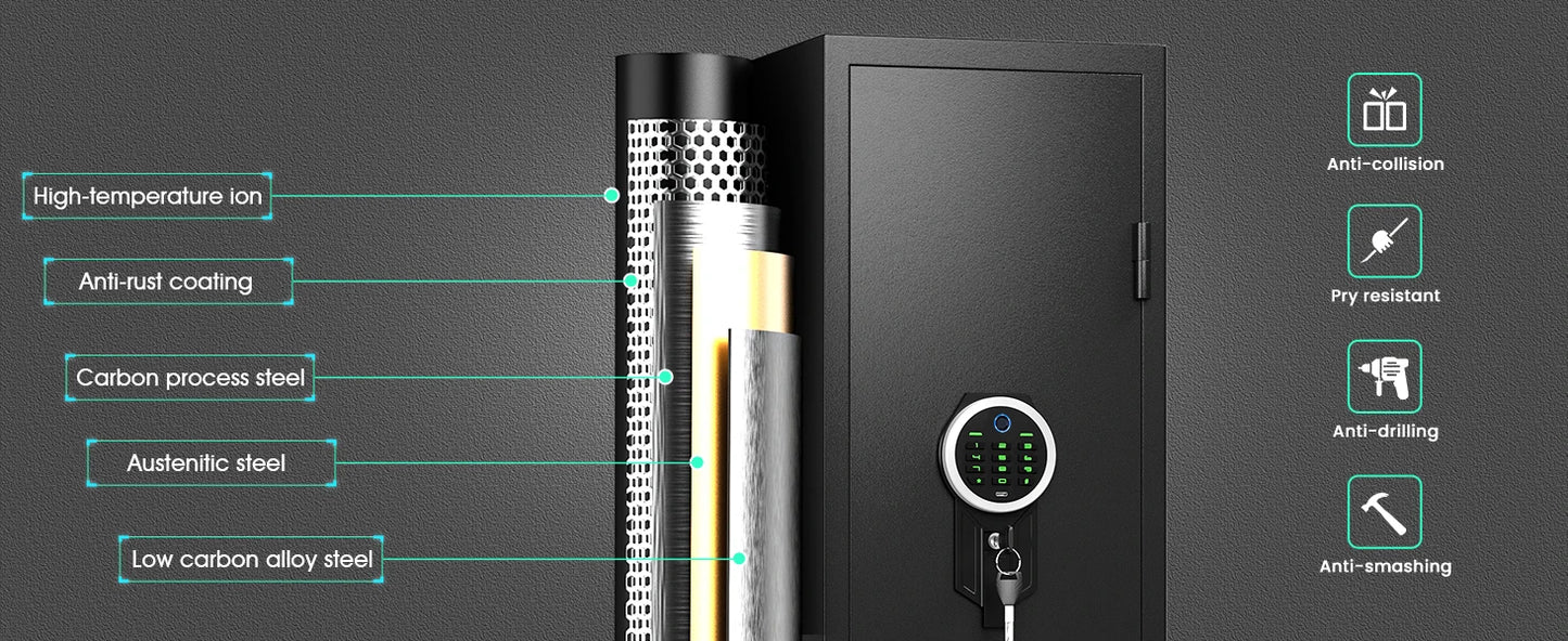 Safetouch Multi-Access Mountable Firearms Safe