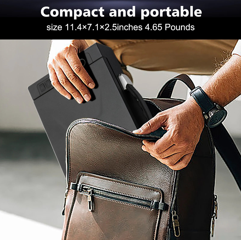 Safetouch Multi-Access Portable Smart Handgun Safe