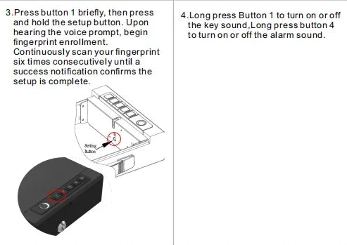 Safetouch Multi-Access Portable Smart Handgun Safe