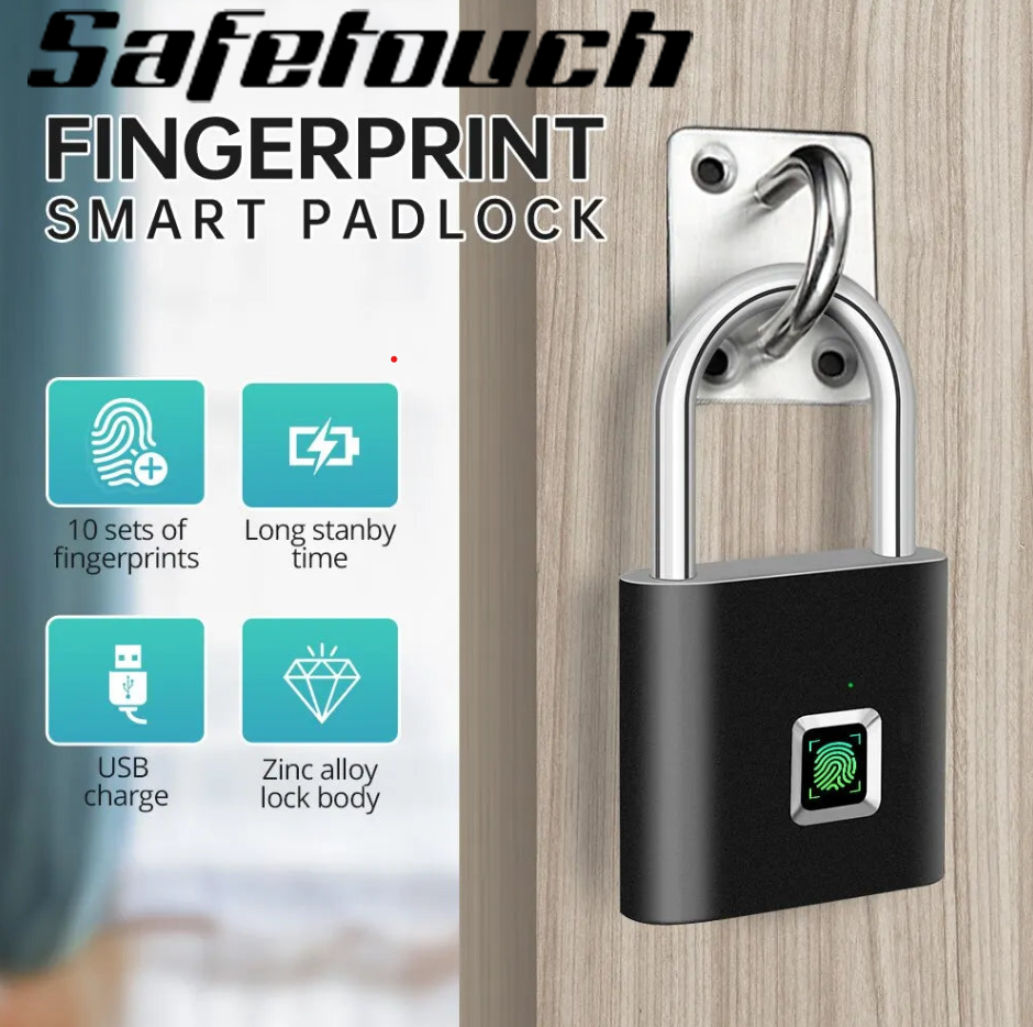 Safetouch Fingerprint Padlock