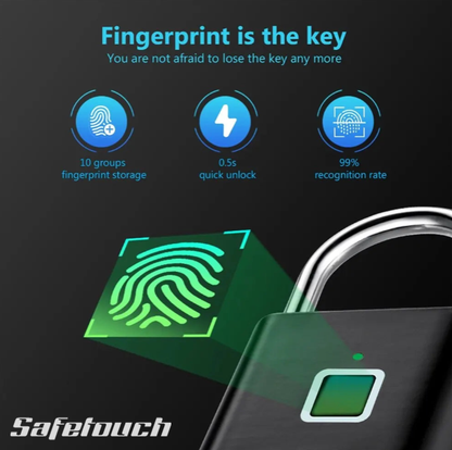 Safetouch Fingerprint Padlock