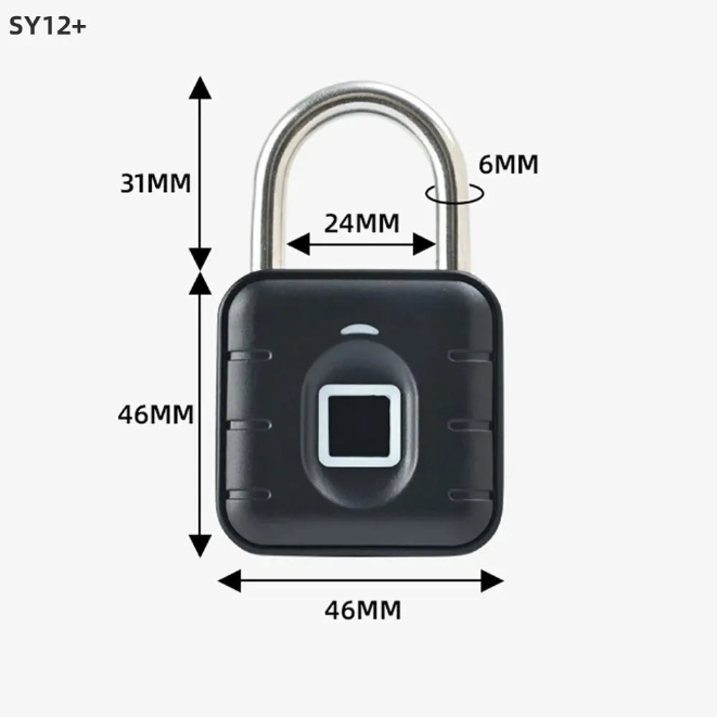 Safetouch Fingerprint-Access Padlock