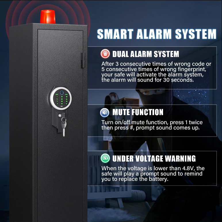 Safetouch Multi-Access Mountable Firearms Safe