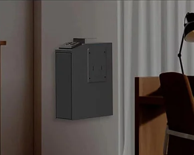 Safetouch Multi-Access Mountable Smart Handgun Safe with Blue LED Light